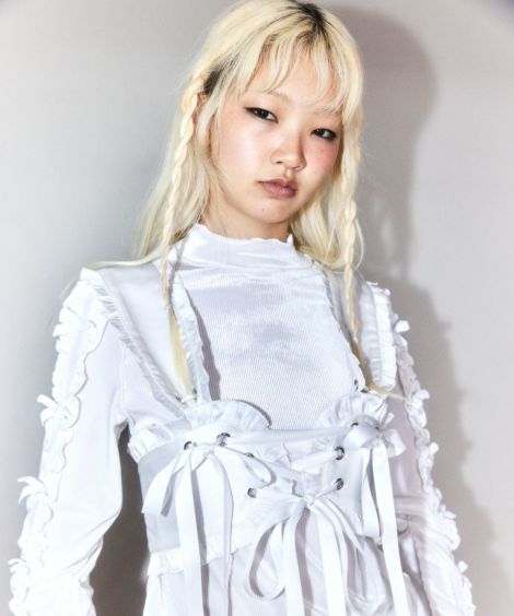 timtim　CANDYstripper★完売ラメジッパー長袖トップス★ NEW ARRIVAL♡今週末入荷の新作 / CANDY STRIPPER