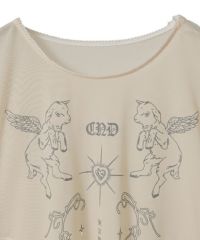 TATTOO LACE SHEER TOPS | Candy Stripper（キャンディ ストリッパー