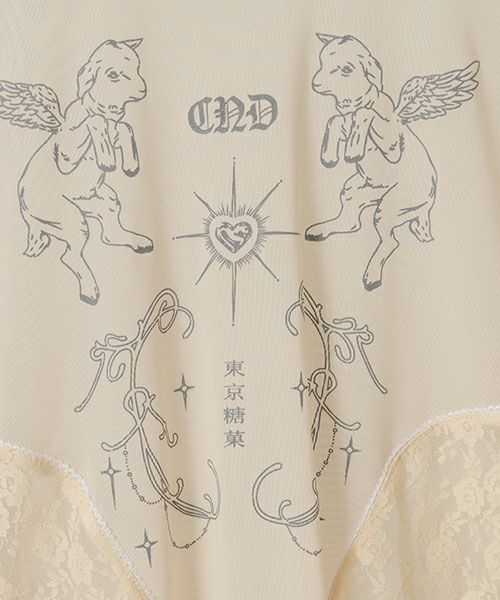 TATTOO LACE SHEER TOPS | Candy Stripper（キャンディ