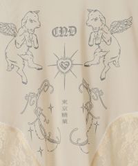 TATTOO LACE SHEER TOPS | Candy Stripper（キャンディ ストリッパー