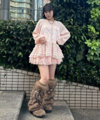 Candy Stripper(キャンディストリッパー) COTTON LACE FRILL SKIRT コットンレースフリルスカート レディース  F【中古】【ブランド古着バズストア】 COTTON LACE FRILL SKIRT | Candy Stripper（キャンディ ストリッパー