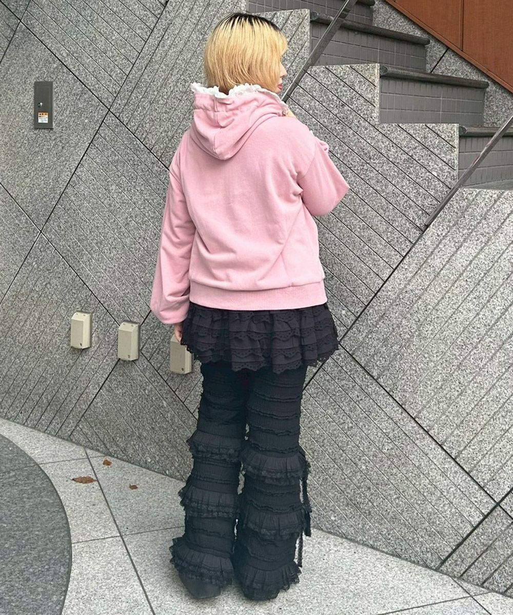 Candy Stripper レースフレアパンツ FRILL LACE FLARE PANTS | Candy Stripper（キャンディ