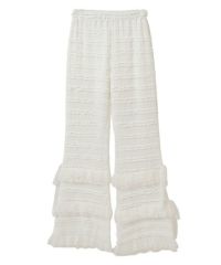 FRILL LACE FLARE PANTS | Candy Stripper（キャンディ