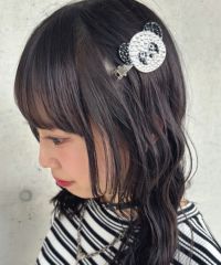 PEPE RHINE STONE HAIR CLIP | Candy Stripper（キャンディ