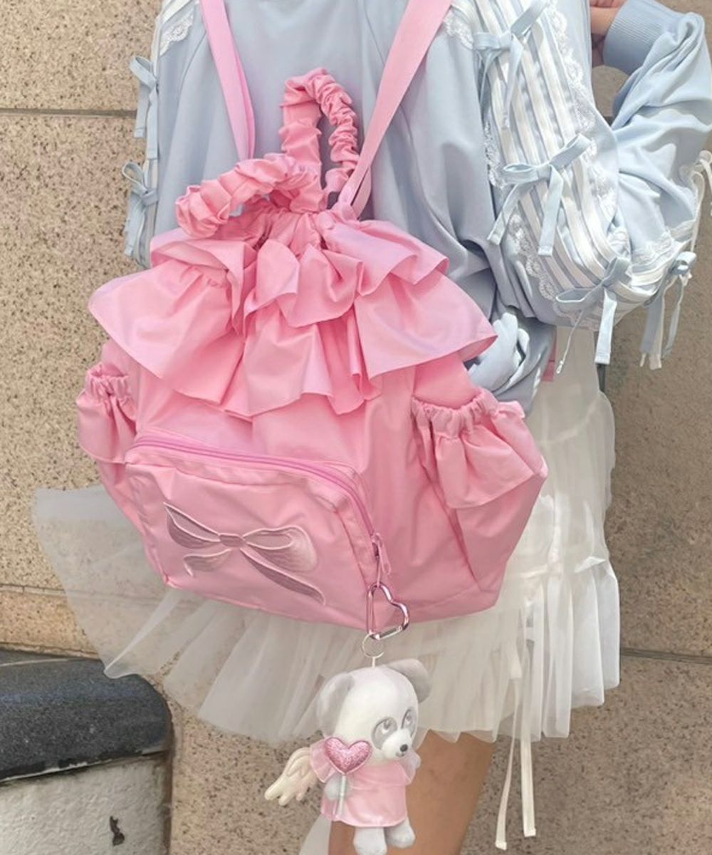 Candy Stripper フリル リボン FANCY RIBBON リュック FANCY RIBBON BACKPACK | Candy Stripper（キャンディ