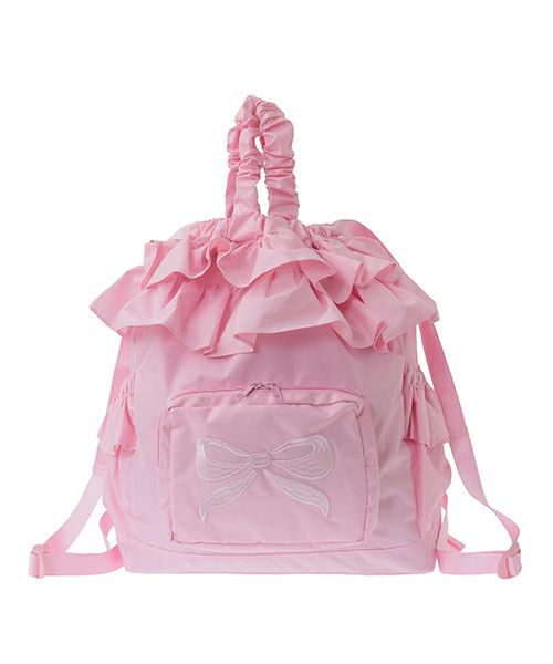 Candy Stripper フリル リボン FANCY RIBBON リュック RIBBON FRILL KNAPSACK | Candy Stripper（キャンディ