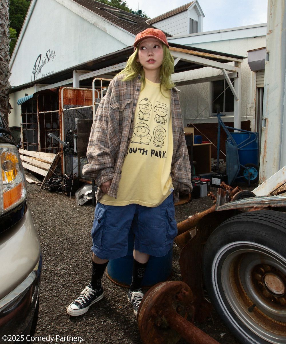CANDY STRIPPER◆PEPEFLAGE NUMBERING TOPS/Tシャツ/FREE/ポリエステル/PNK/1253615 Candy Stripper tシャツ RUSH CHICK BORDER SWICHED トップス