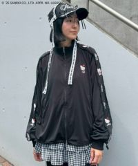 HELLO KITTY】LINGERIE JERSEY BLOUSON | Candy Stripper（キャンディ