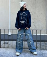 ♚﻿T♛︎S♛︎A♚﻿ ASCII ART SWEAT | Candy Stripper（キャンディ ストリッパー