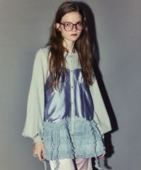 CORSET KNIT CARDIGAN | Candy Stripper（キャンディ ストリッパー