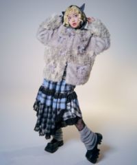 PATCH WORK FUR JACKET | Candy Stripper（キャンディ ストリッパー