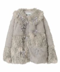 PATCH WORK FUR JACKET | Candy Stripper（キャンディ ストリッパー