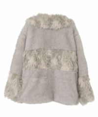 PATCH WORK FUR JACKET | Candy Stripper（キャンディ ストリッパー
