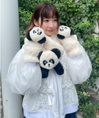 PEPE FUR MUFFLER | Candy Stripper（キャンディ ストリッパー