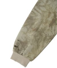 WOLFY DAMAGE TIE DYE SWEAT | Candy Stripper（キャンディ