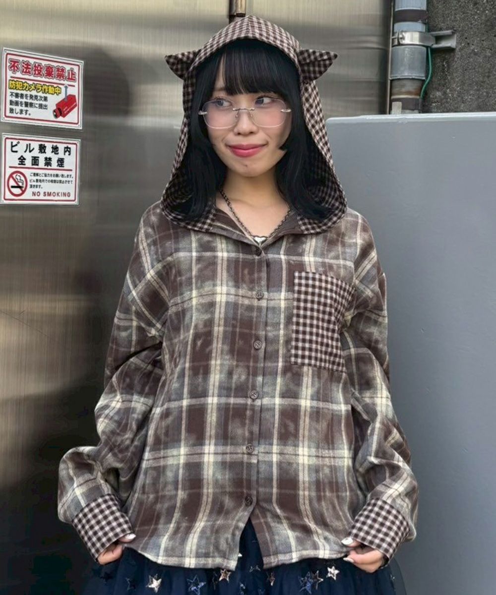 DEVIL CHECK SHIRT | Candy Stripper（キャンディ ストリッパー