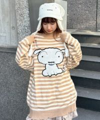 クレヨンしんちゃん】シロ BEANIE | Candy Stripper（キャンディ