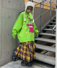 クレヨンしんちゃん】チョコビ KNIT | Candy Stripper（キャンディ