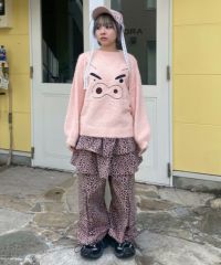 クレヨンしんちゃん】ふわふわ フェイス KNIT | Candy Stripper