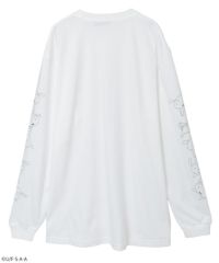 クレヨンしんちゃん】シロがいっぱいL/S TEE | Candy Stripper