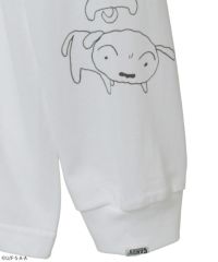 クレヨンしんちゃん】シロがいっぱいL/S TEE | Candy Stripper