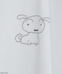 ⭐️しんちゃん 様⭐️ クレヨンしんちゃん】シロがいっぱいL/S TEE | Candy Stripper