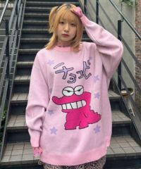 トップス pop クレヨンしんちゃん】シアータートル TOPS | Candy Stripper