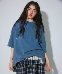DROP PIGMENT BIG TEE | Candy Stripper（キャンディ ストリッパー