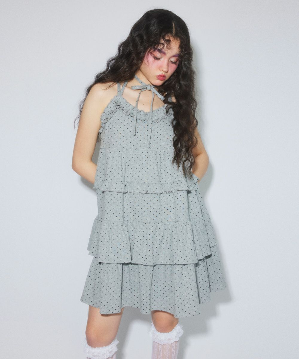TIERED CAMI ONE-PIECE | Candy Stripper（キャンディ ストリッパー