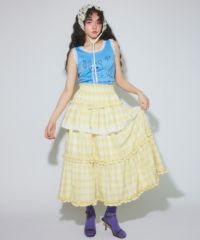 AFTERNOON TIERED FRILL SKIRT | Candy Stripper（キャンディ