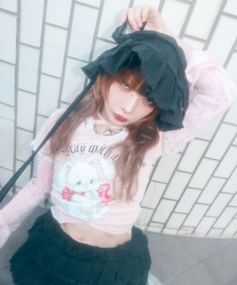 BABY FRILL HAT | Candy Stripper（キャンディ ストリッパー