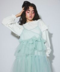 FRILL COLLAR TOPS | Candy Stripper（キャンディ ストリッパー
