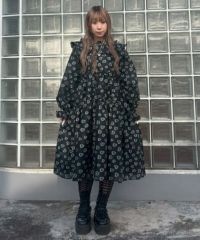 JACQUARD SAILOR ONE-PIECE | Candy Stripper（キャンディ