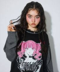 キャンディ♡ストリッパー　　スイムウェア　【ブラック】 Candy Stripper（キャンディストリッパー）の「TINY DAISY