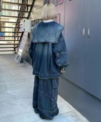 SAILOR DENIM JACKET | Candy Stripper（キャンディ ストリッパー