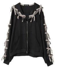 FULL OF RIBBON SAILOR JERSEY BLOUSON | Candy Stripper（キャンディ