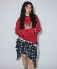 RANDOM CHECK SKIRT | Candy Stripper（キャンディ ストリッパー