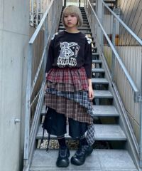 RANDOM CHECK SKIRT | Candy Stripper（キャンディ ストリッパー